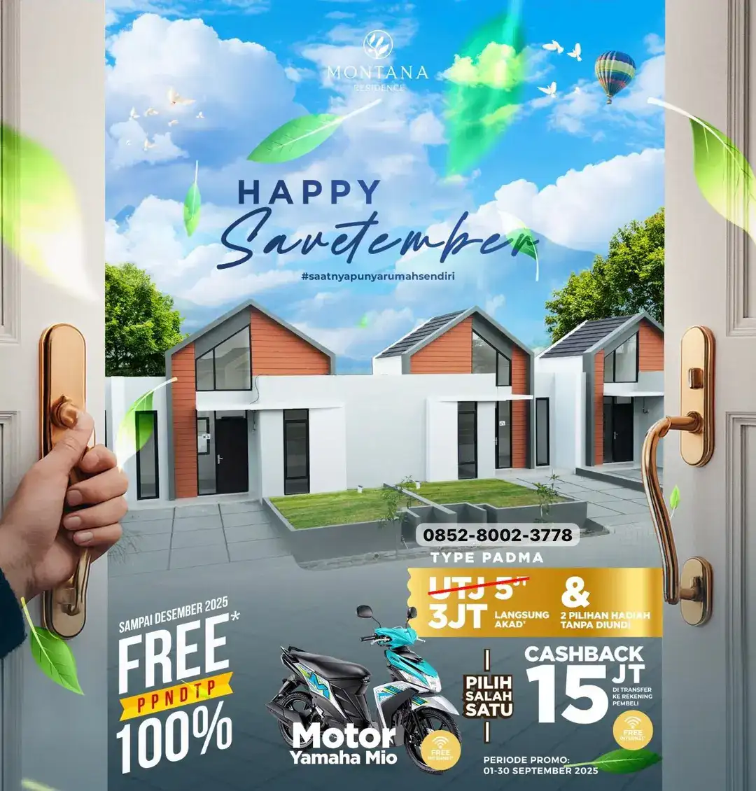 Promo Happy Savetember Type Padma