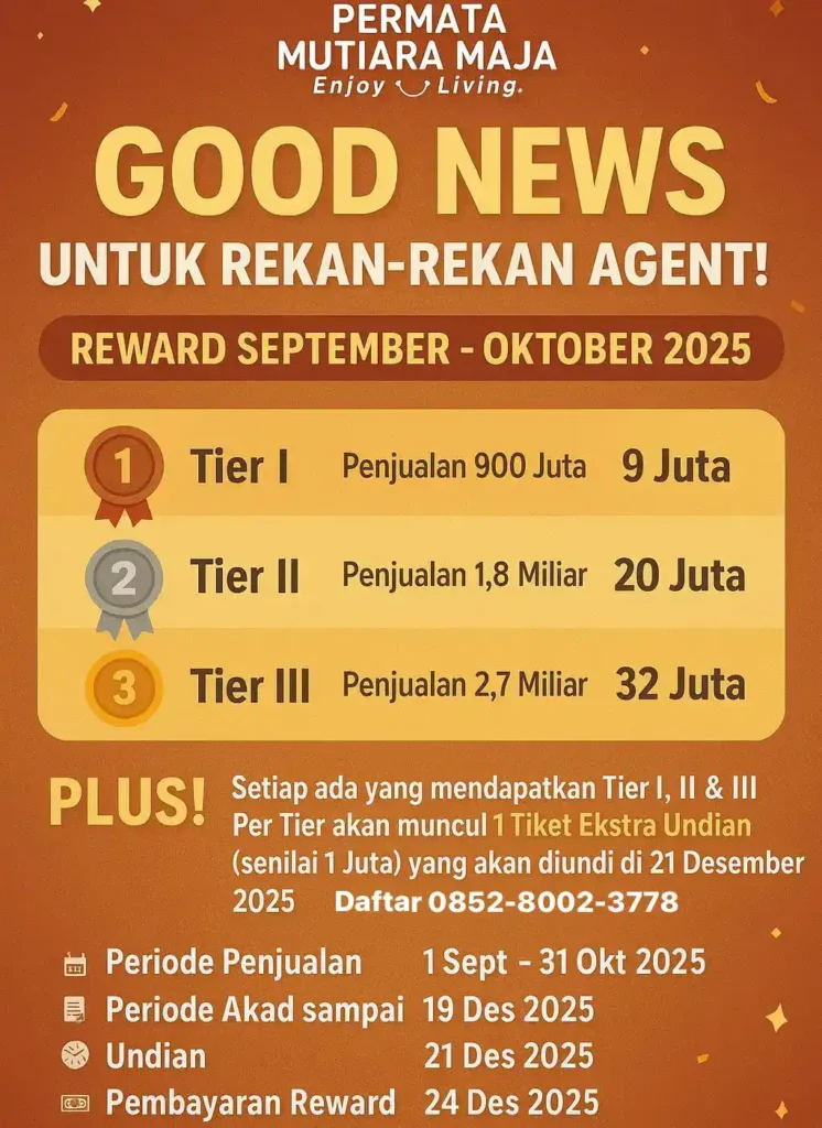 Reward Agent Property September Oktober 2025